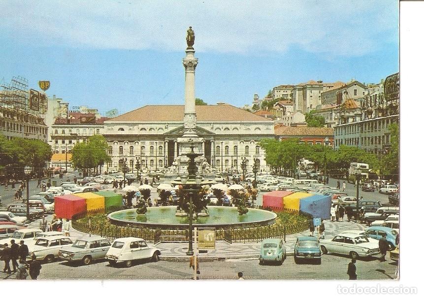 Postkarten: Postal 033159 : Lisboa - Portugal. Rossio - Varios