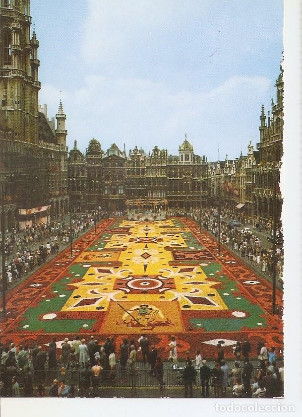 Postais: Postal 033450 : Brussels: Flowercarpet on the Market Place - Varios
