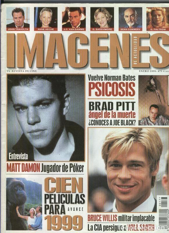 Postales: Imagenes de Actualidad numero 177: Matt Damon, Cien peliculas para 1999, Psicosis - Varios