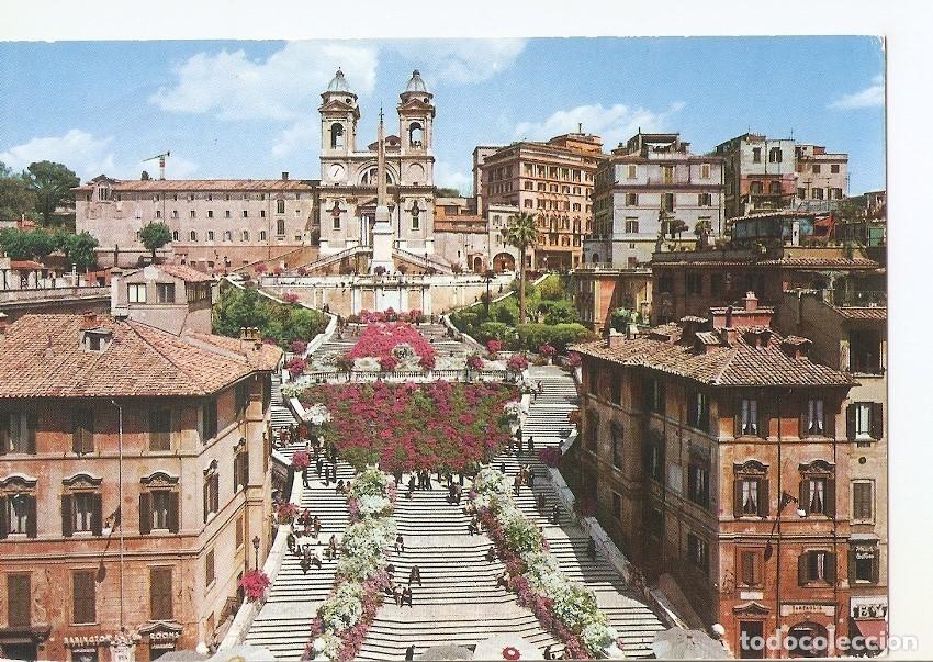 Postales: Postal 033843 : Roma. Place dEspagne et Trinita dei Monti - Varios