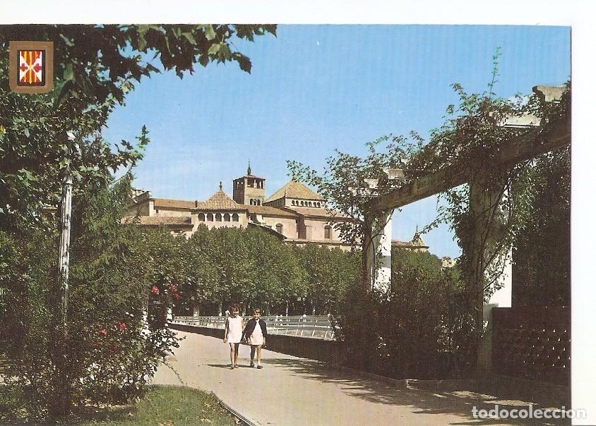 Postkarten: Postal 033950 : Vic (Barcelona). Parc i Catedral al fons - Varios
