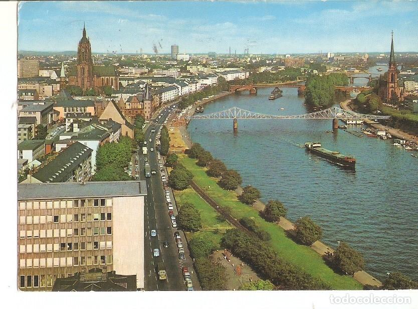 Postkarten: Postal 033601 : Frankfurt am Main. Mainlauf - Eiserner-Steg Dom - Varios