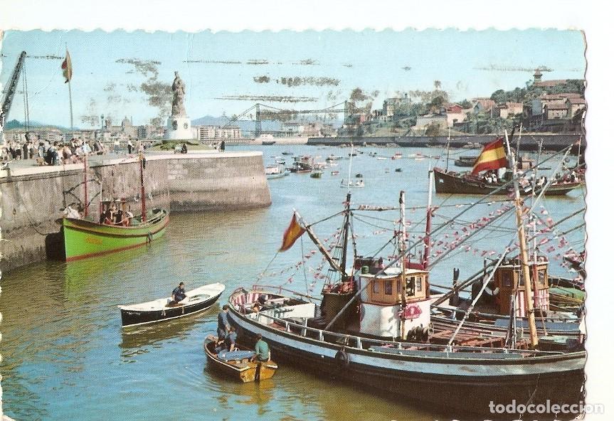 Postales: Postal 034155 : Santurce (Vizcaya). Puerto de pescadores - Varios