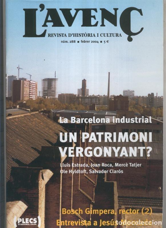 Postcards: Revista L'Aven&ccedil; numero 288: Bosch Gimpera, rector (2) - Varios