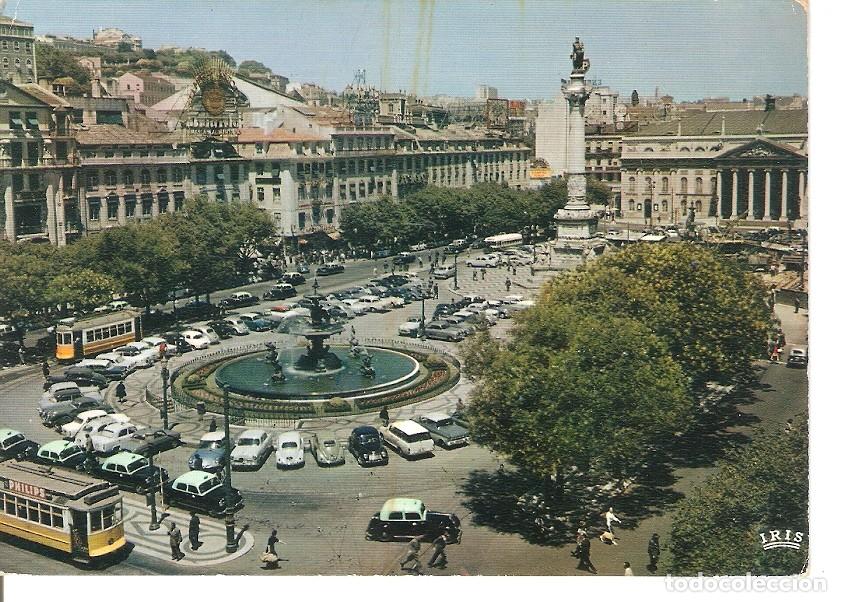 Postais: Postal 034061 : Portugal Colorido. Lisboa. Pra&ccedil;a D. Pedro IV - Varios