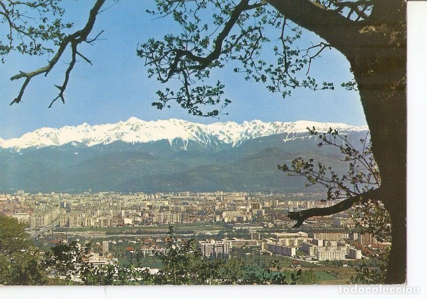 Postkarten: Postal 034590 : Grenoble. Vue generale et la chaine de Belledonne - Varios