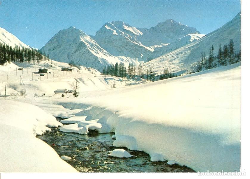 Postais: Postal 034622 : Davos Sertigtal mit Plattenhorn Mittagshorn und Hochducan - Varios