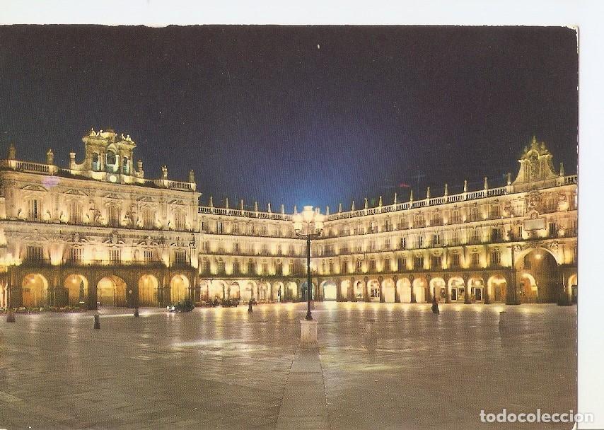 Postkarten: Postal 034852 : Salamanca. Plaza Mayor y Ayuntamiento iluminados - Varios