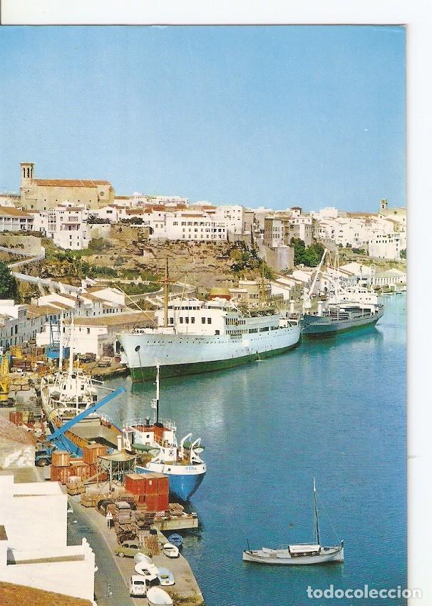 Postkarten: Postal 034557 : Mahon (Menorca). Vista parcial del puente - Varios