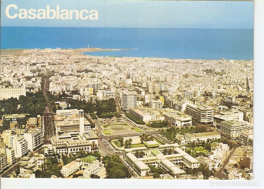 Cartoline: Postal 035031 : Casablanca. Place des Natiosn Unies - Varios