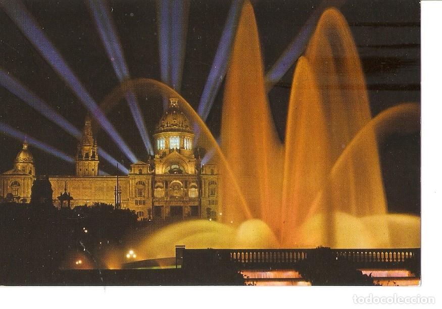 Postkarten: Postal 035206 : Barcelona. Fuente Monumental y Palacio - Varios