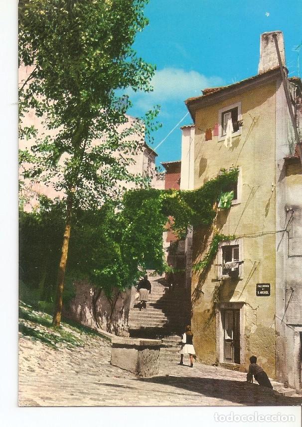 Postcards: Postal 034814 : Bqirro de Alfama. Lisboa (Portugal) - Varios