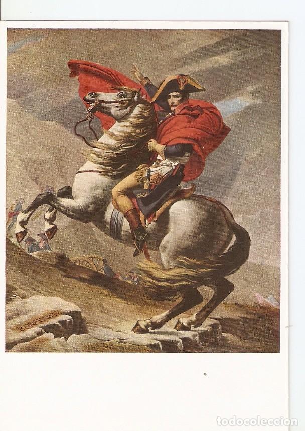 Postais: Postal 035248 : Cuadro. Wien Kunsthistoriques Museum Jaques Louis David. Napoleon - Varios