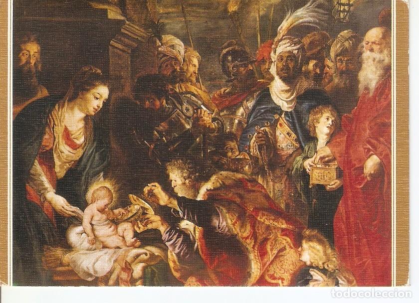 Postcards: Postal 035303 : Rubens. La Adoracion de los Magos. Detalle - Varios