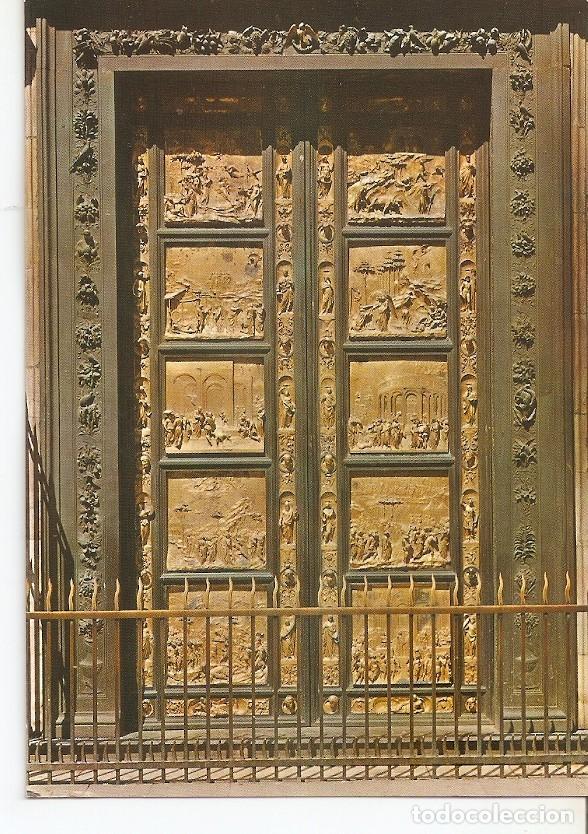 Postcards: Postal 035075 : Firenze. The Baptistery - the Gate of Paradise - Varios