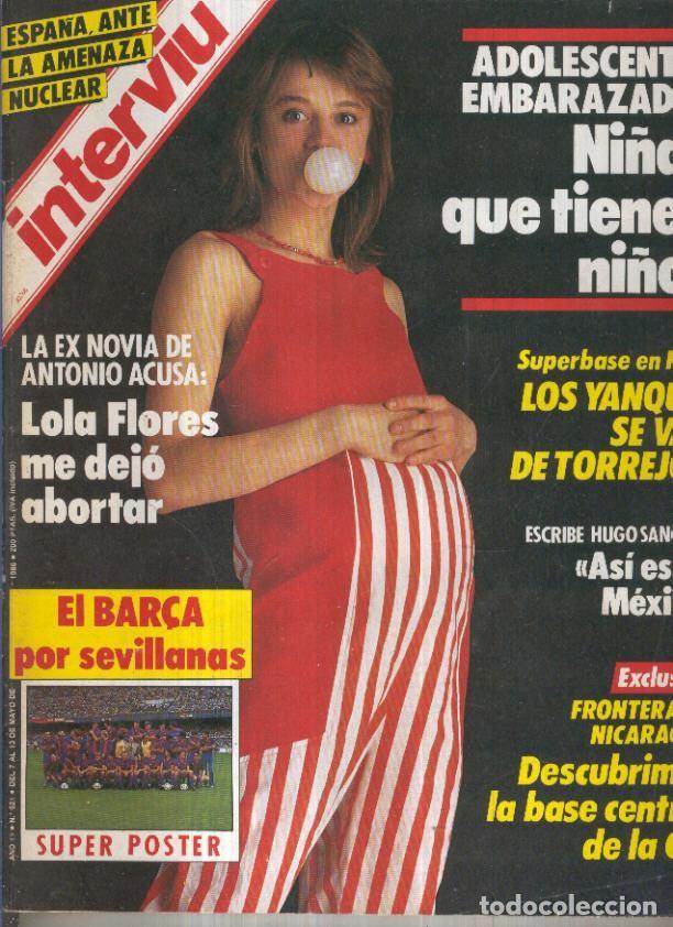 Cartes Postales: INTERVIU Numero 0521: POSTER CENTRAL F.C BARCELONA 85-86 - Varios