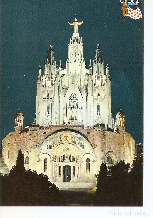 Cartoline: Postal 035149 : Barcelona. Templo del Tibidabo - Varios