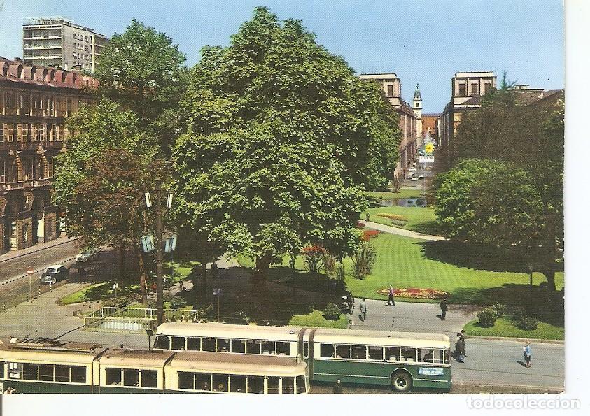 Cartoline: Postal 035634 : Torino - Piazza Carlos Felice e Via Roma - Varios