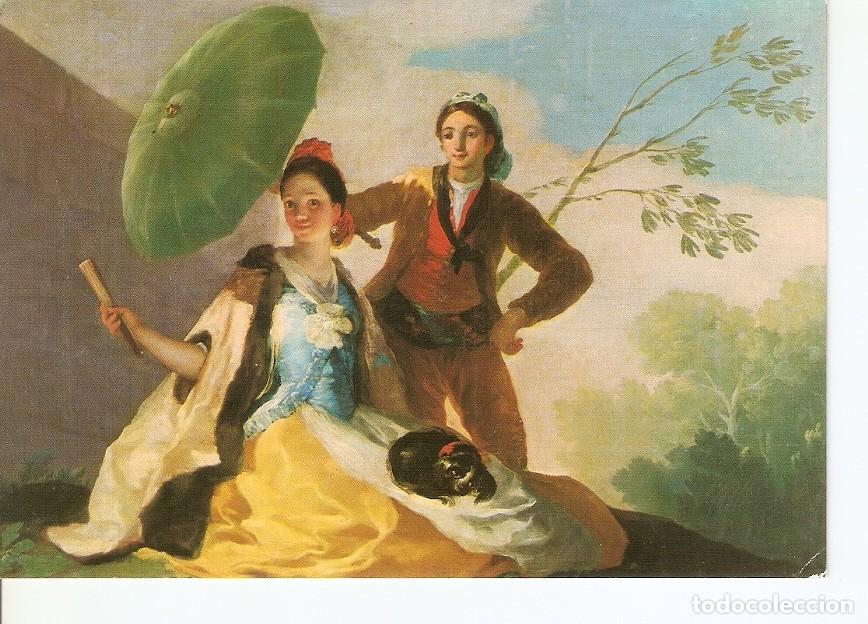Postcards: Postal 035321 : Museo del Prado. Madrid. El Quitasol. Goya - Varios