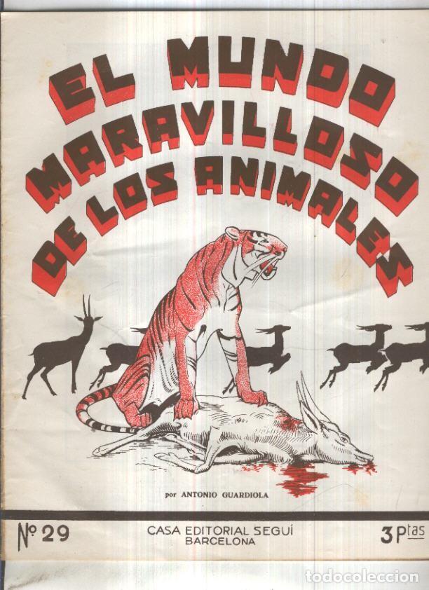 Postkarten: El mundo maravilloso de los animales numero 29: El huron y El topo - Antonio Guardiola