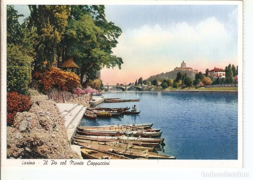 Postais: Postal 035720 : Torino - Il Po col Monte Cappuccini - Varios