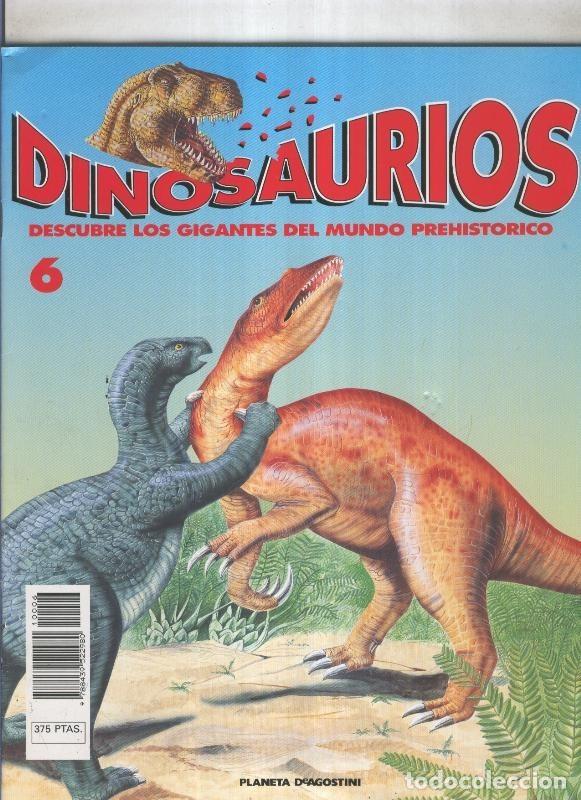 Postales: Dinosaurios fasciculo coleccionable numero 006 - varios