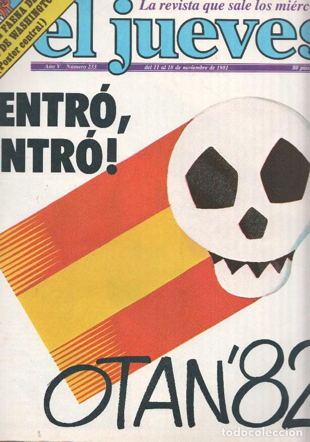 Postales: EL JUEVES numero 0233 - POSTER CENTRAL RONALD REAGAN - Varios