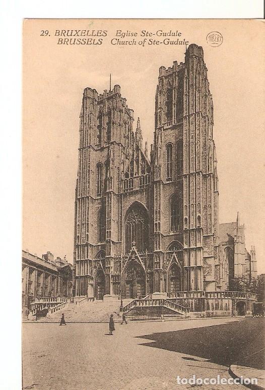 Postkarten: Postal 036199 : Brussels. Church of Ste-Gudule - Varios