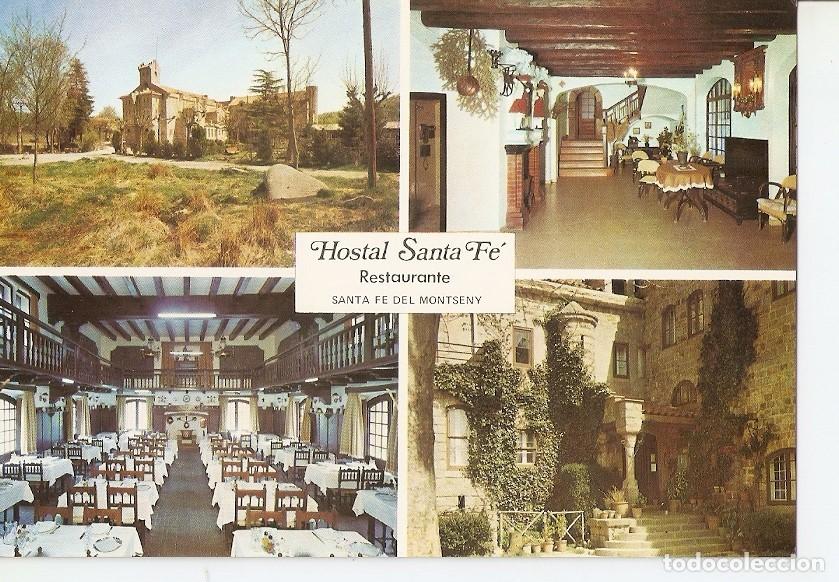 Postais: Postal 035791 : Hostal Santa Fe Restaurante Santa Fe del Montseny (Barcelona) - Varios