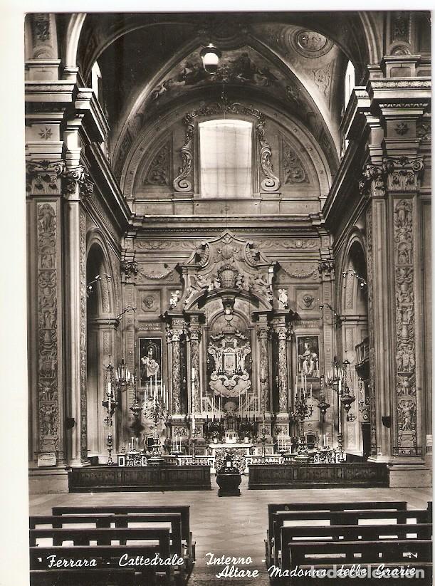 Postales: Postal 035827 : Ferrara - Cattedrale - Interno - Altare Madonna delle Grazie - Varios
