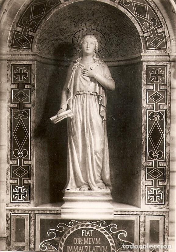 Cartoline: Postal 035974 : Roma - S. Cecilia in Trastevere. Statua dellAureli - Varios