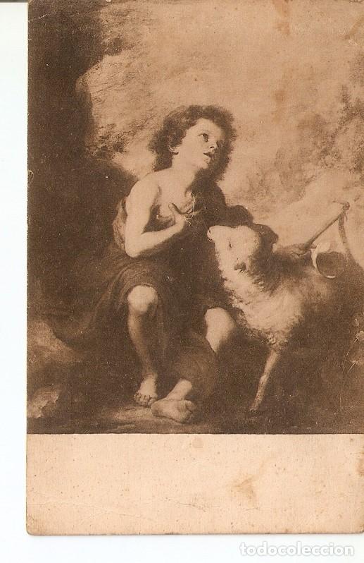 Postales: Postal 036103 : San Juan Bautista. Murillo Museo del Prado - Varios