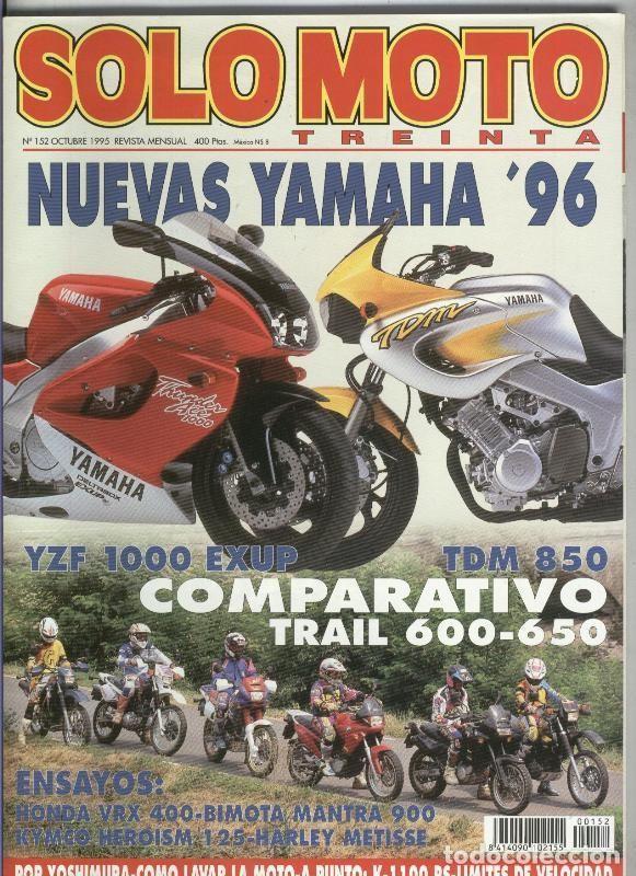 Postales: Solo Moto numero 152 - Varios - Foto 1