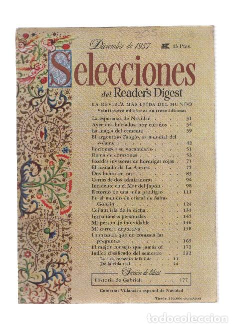 Postales: Selecciones del Readers Digest numero 205 - VARIOS