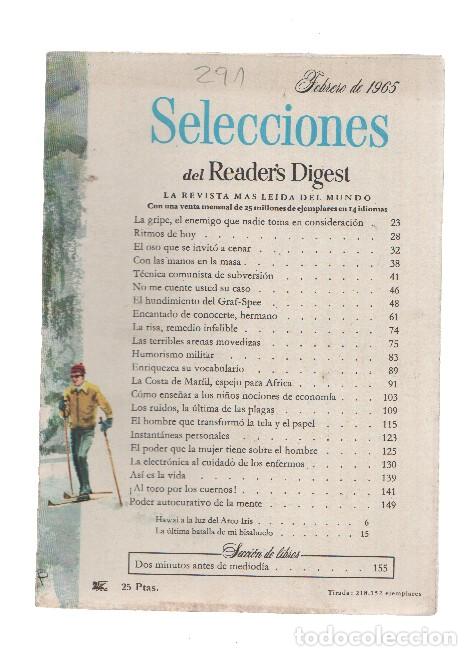 Postales: Selecciones del Readers Digest numero 291 - VARIOS