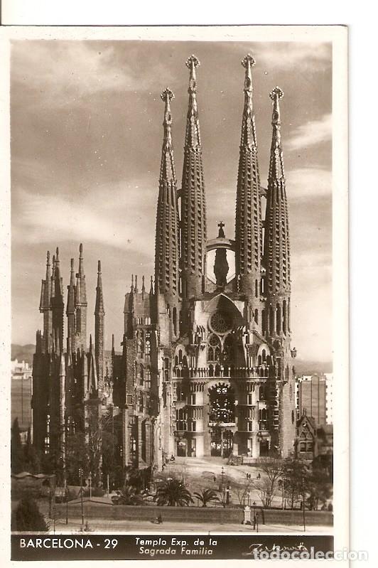 Postcards: Postal 036427 : Barcelona - templo de la Sagrada Familia - Varios