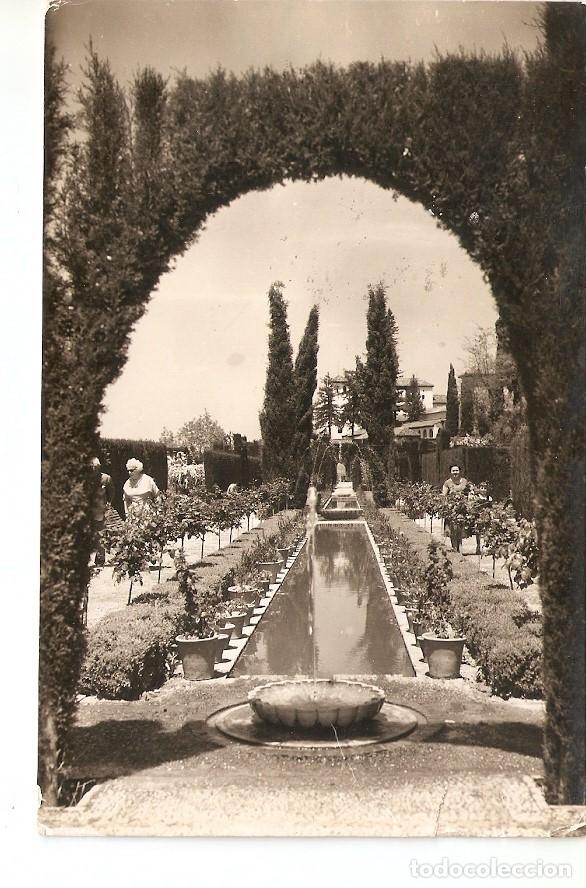 Cartoline: Postal 036515 : Granada. Generalife. Jardines bajos - Varios