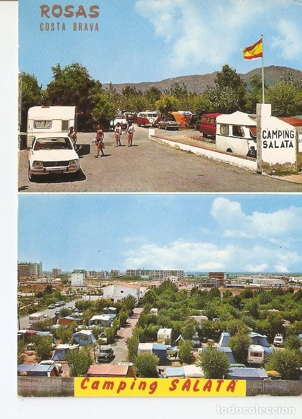 Postcards: Postal 036671 : Rosas. Costa Brava. Camping Salata - Varios