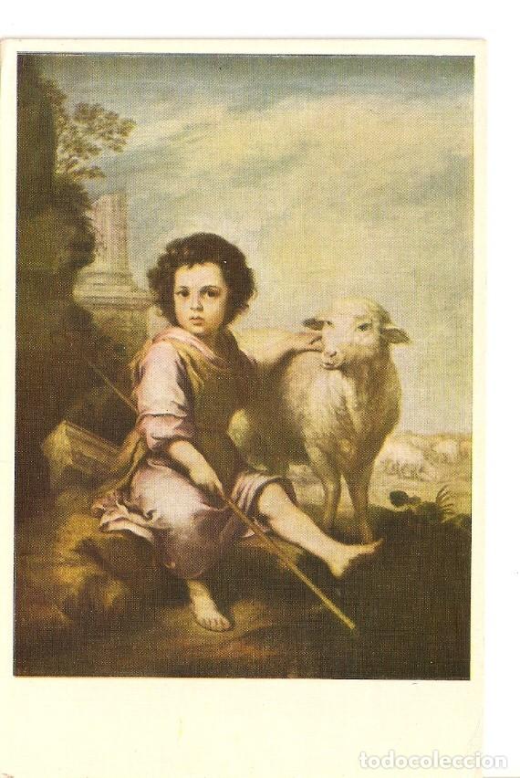 Postkarten: Postal 036701 : El Buen Pastor. Murillo. Museo del Prado - Varios