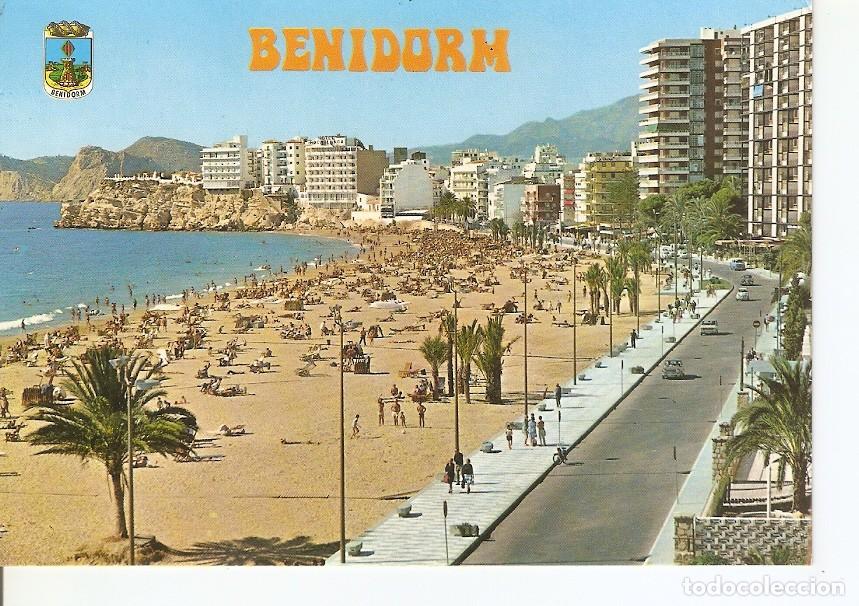 Postales: Postal 036776 : Benidorm (Espa&ntilde;a). Playa Levante - Varios