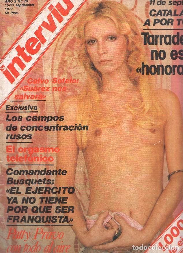 Postales: Revista INTERVIU, Numero 070: PATTY PRAVO, con todo al aire - VARIOS
