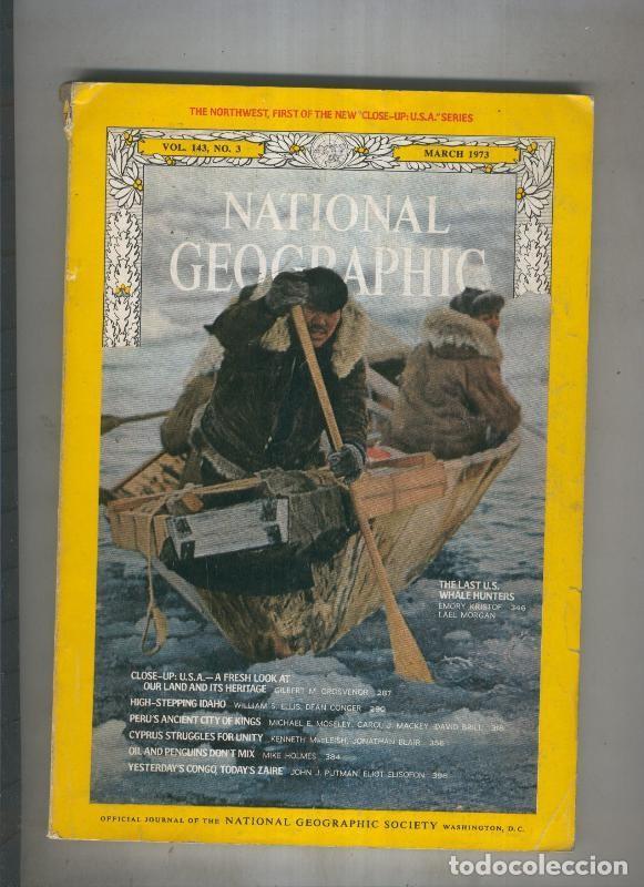 Postales: National geographic 1973 March - Varios - Foto 1