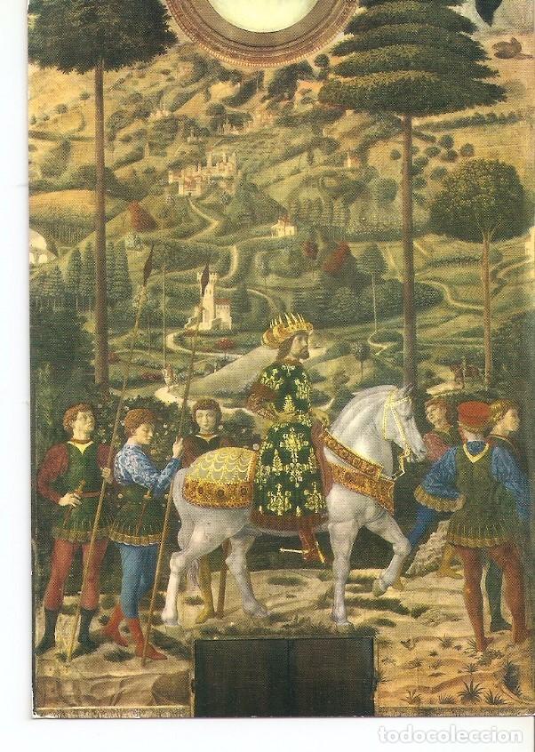 Postkarten: Postal 037360 : Firenze. Palazzo Medici Riccardi. Benozzo Gozzoli. Michele Paleologo in veste di Re