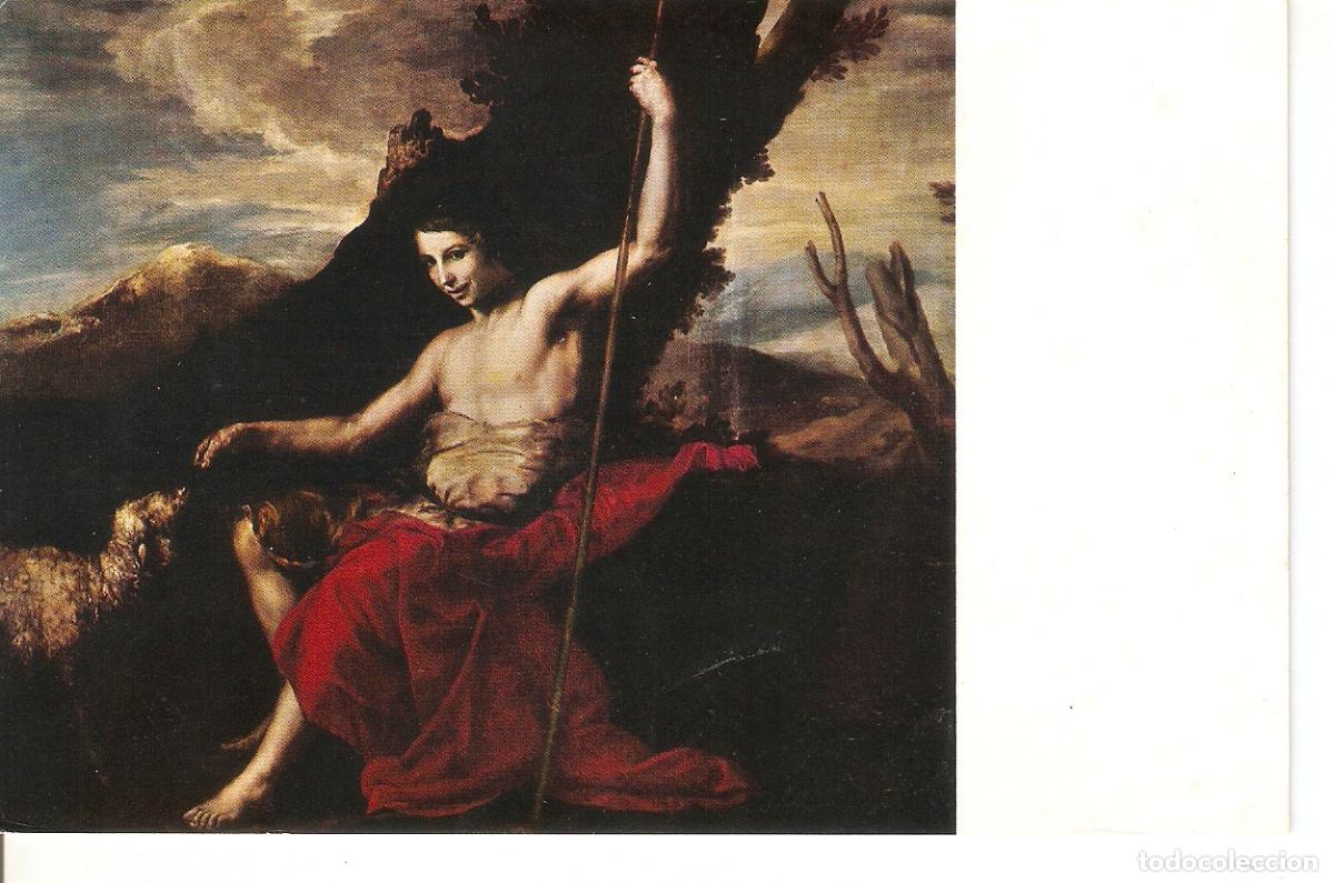Postales: Postal 037561 : Museo del Prado San Juan Bautista en el desierto. Ribera - Varios