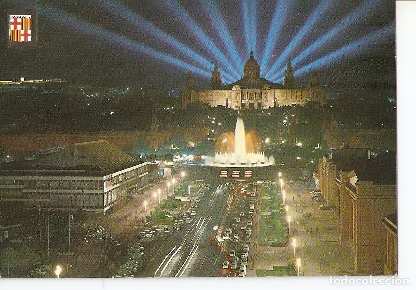 Postais: Postal 037315 : Barcelona. Fuente Monumental y Palacio Nacional de Montjuich - Varios