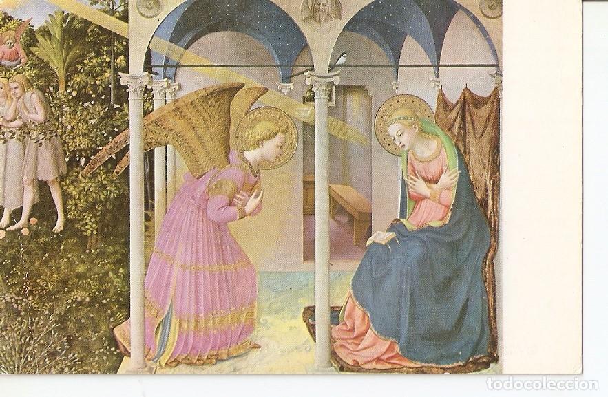 Postales: Postal 037388 : Museo del Prado. Fray Angelico. La Anunciacion - Varios