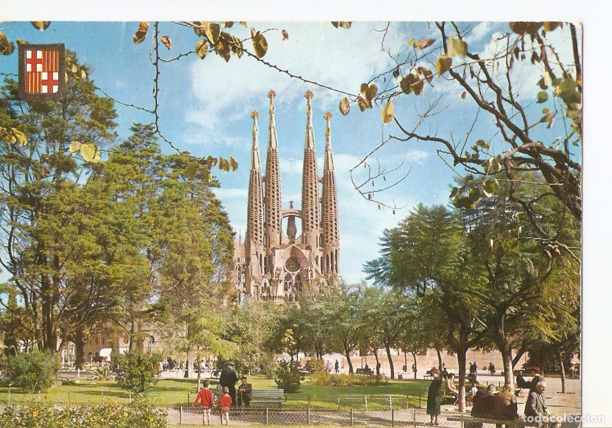 Postkarten: Postal 037816 : Barcelona. Templo de la Sagrada Familia - Varios