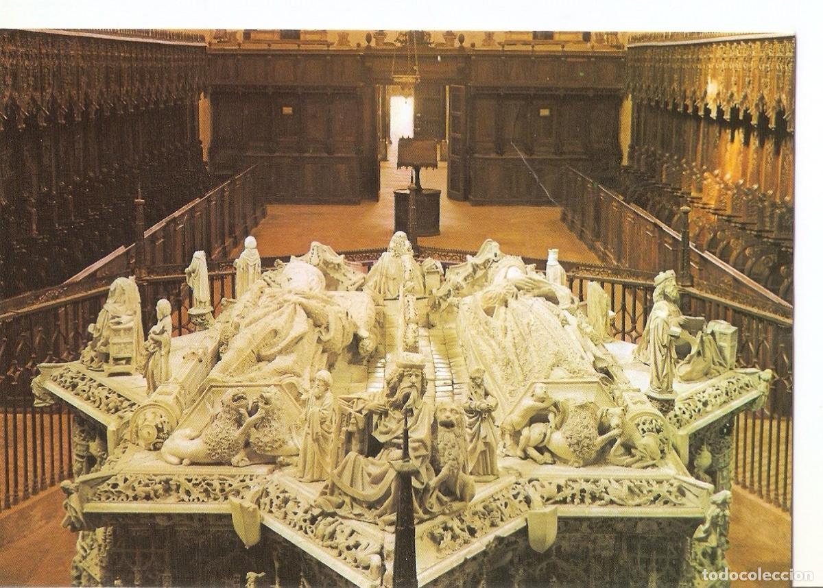 Cartoline: Postal 037849 : Cartuja de Miraflores (Burgos). Sepulcro de los Reyes - Varios