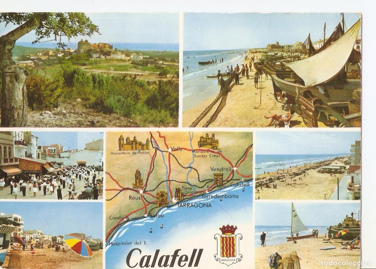 Postkarten: Postal 037882 : Costa Dorada - Tarragona. Calafell - Varios