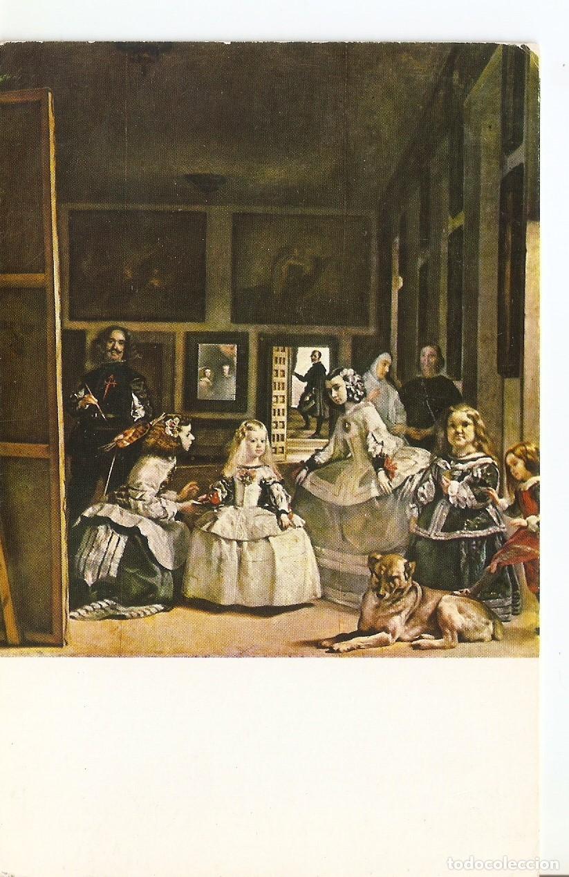 Postales: Postal 037615 : Museo del Prado. Velazquez Las Meninas - Varios